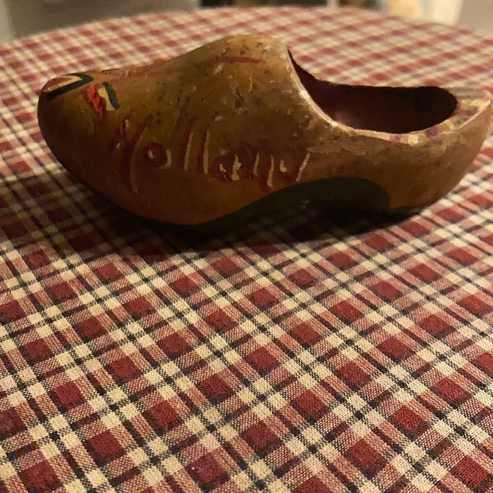 Antique Wooden Holland Clog
